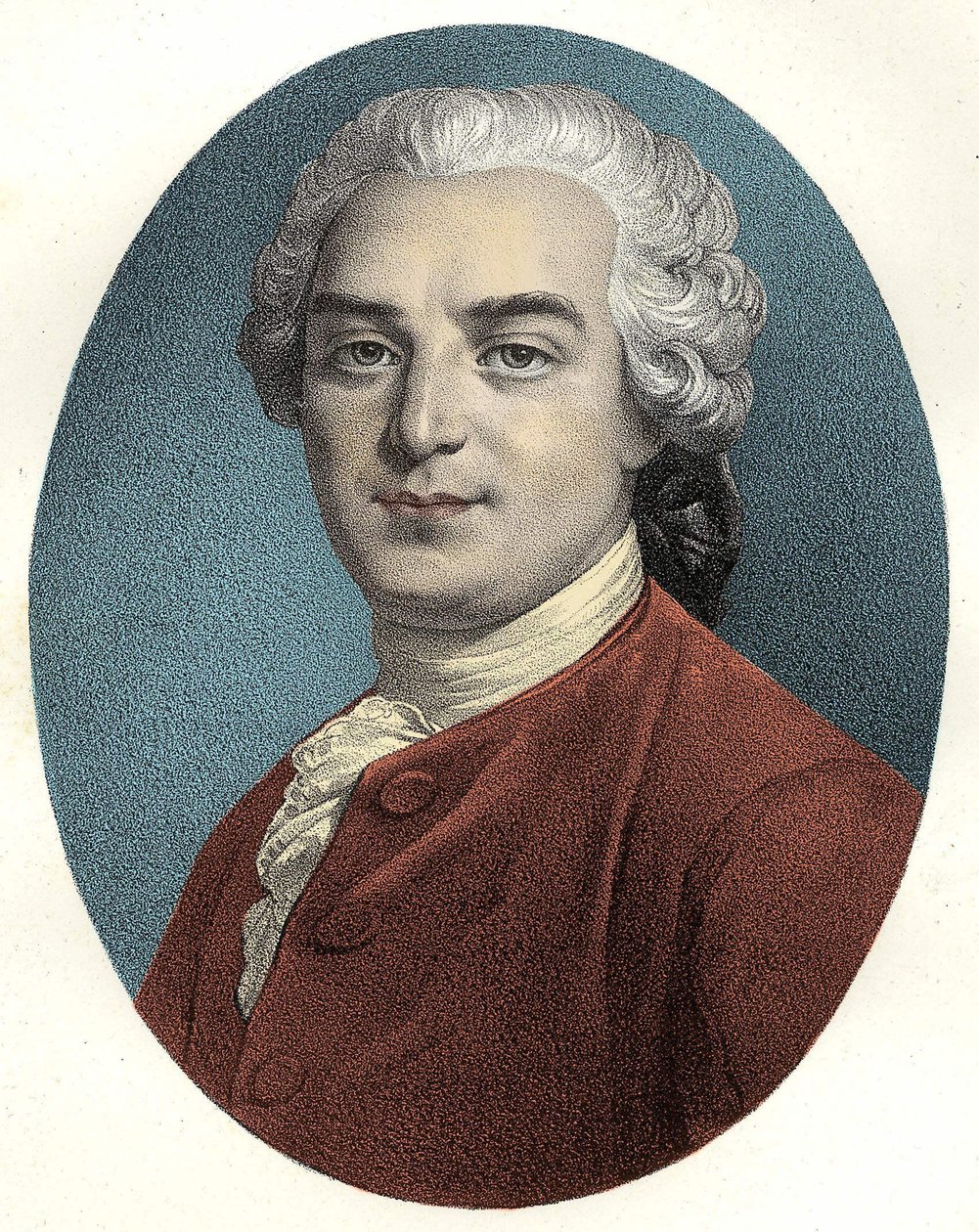 Charles Pinot Duclos (1704-1772) romanforfatter og moralist francais av Unknown artist