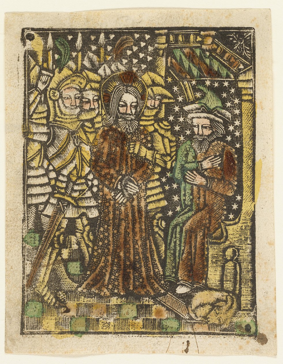 Christ before Annas   1282252   no       norwegian Successfully Translated  Original: Gezicht op Gallipoli Vue de entrée de Gallipoli (title on object) Voyage en Italie, en Sicile et à Malte - 1778 (series title) Translat: Gezicht op Gallipoli Vue de entré av Unknown artist