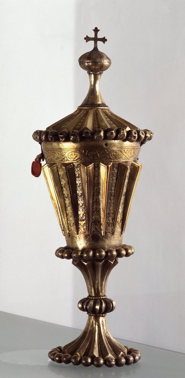 Gylden sølv ciborium av Unknown artist