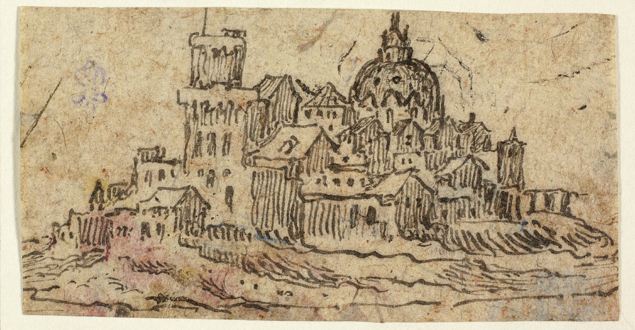 Citadel med kuppel av Unknown artist