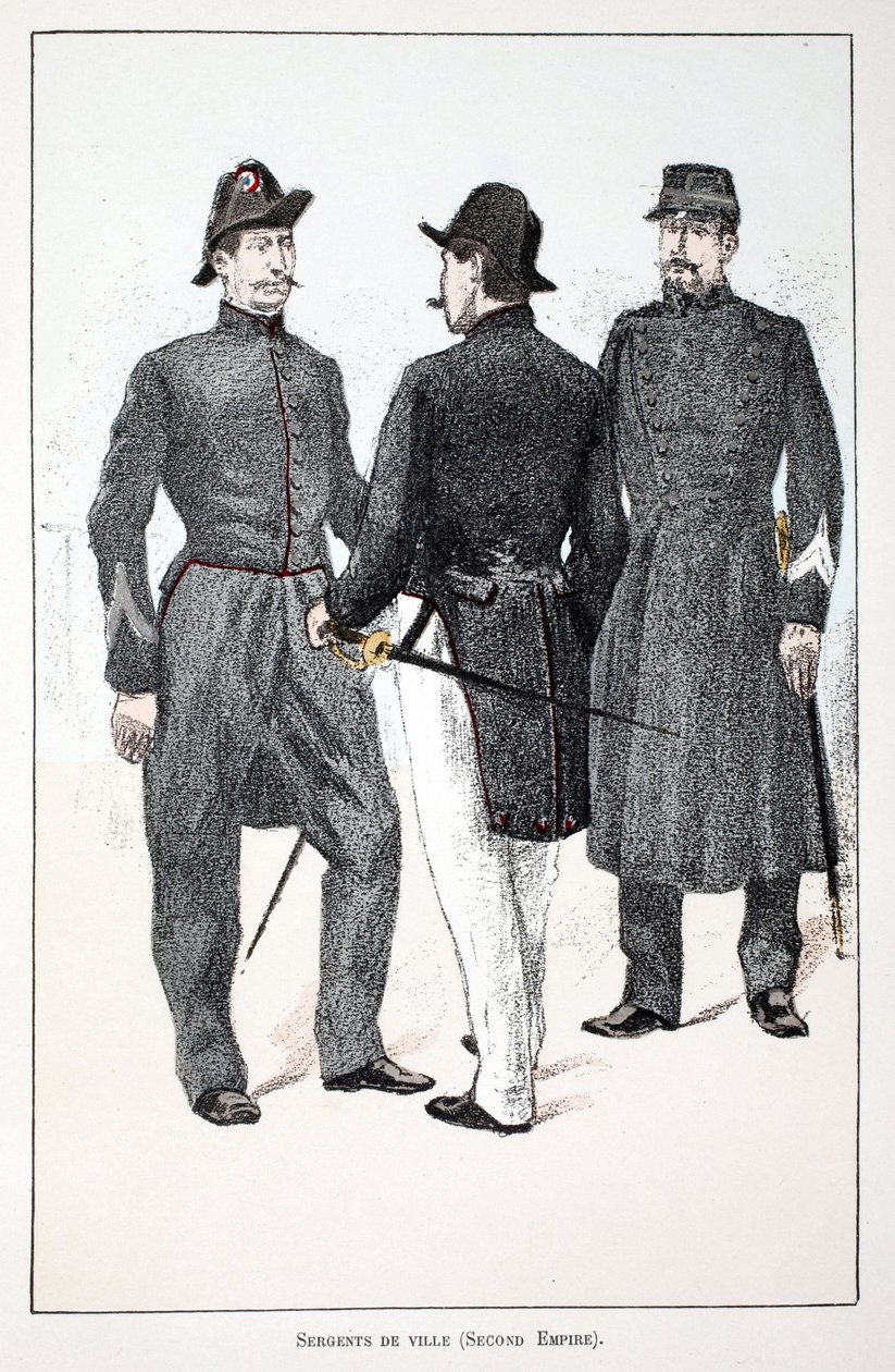 City Sergeants (Second Empire av Unknown artist