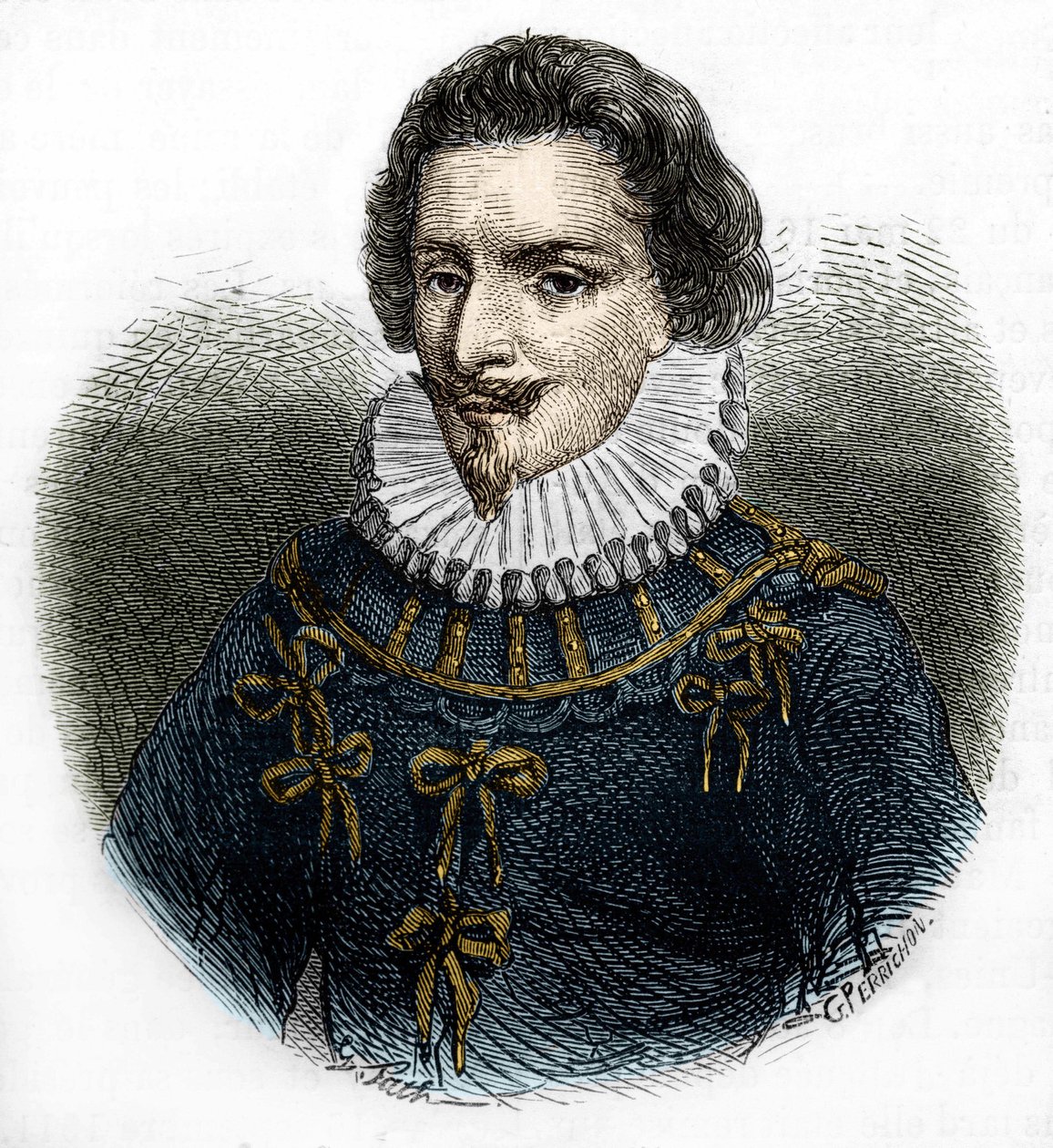 Concino Concini (1575–1617), marskalk av anker, eventyrer og italiensk politiker. av Unknown artist