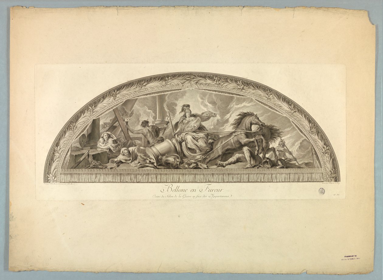Dekorasjoner av Lebrun og Mignard på slottet i Versailles av Unknown artist