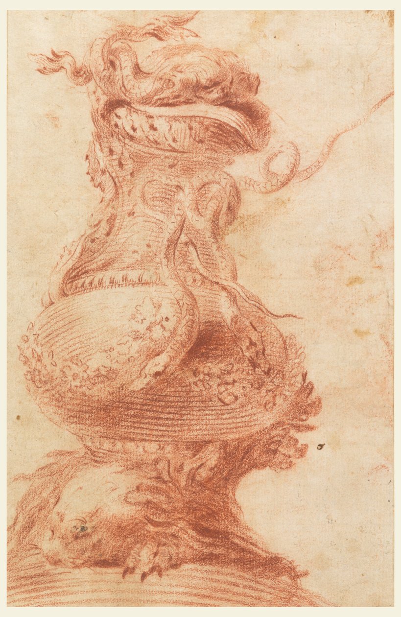 Dekorativ vase av Unknown artist