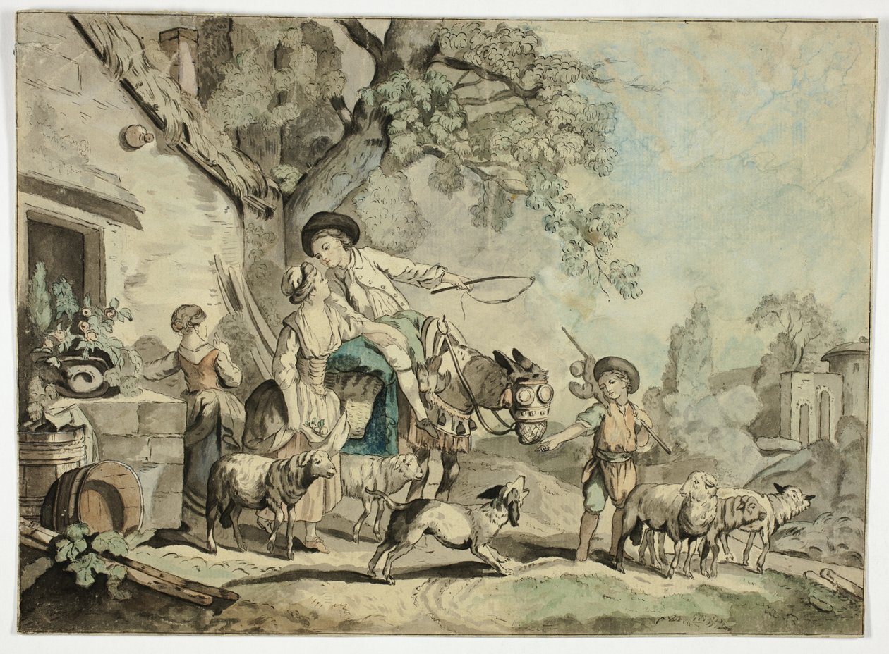 Avreise til Market av Unknown artist
