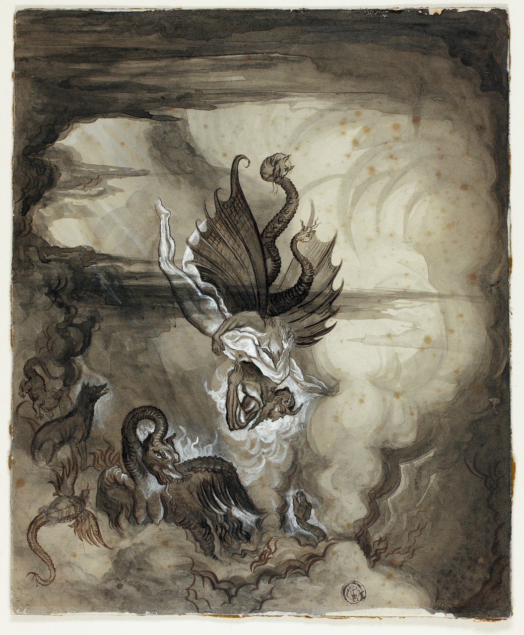 Nedstigning til helvete av Unknown artist
