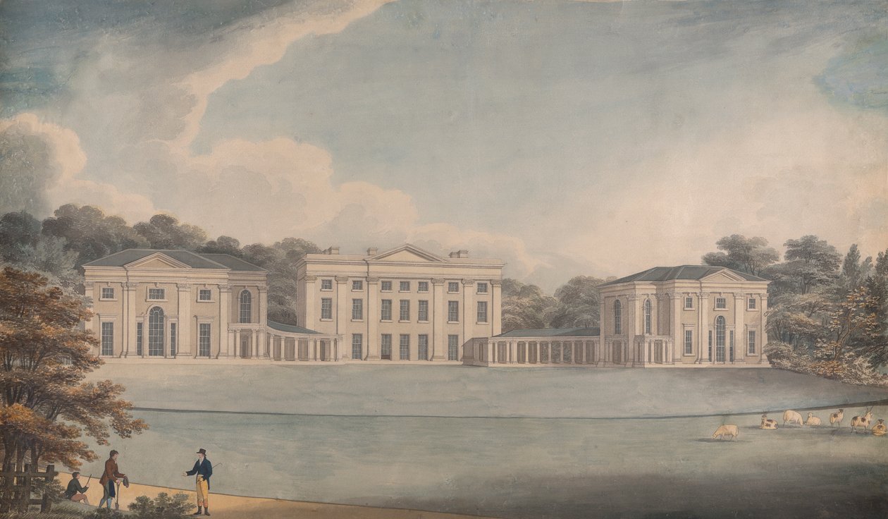 Design for Stoke Park av Unknown artist