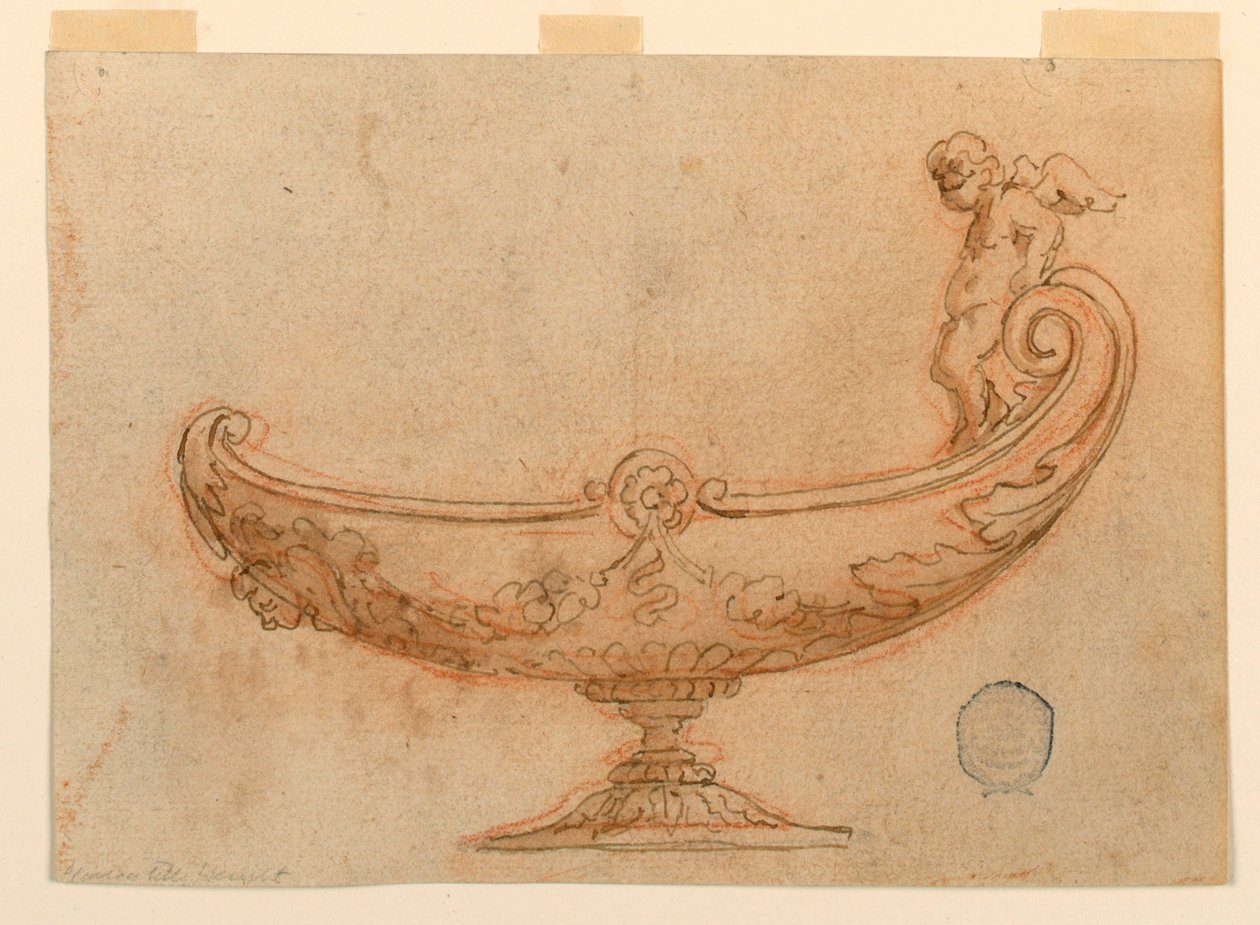 Design for en bolle av Unknown artist