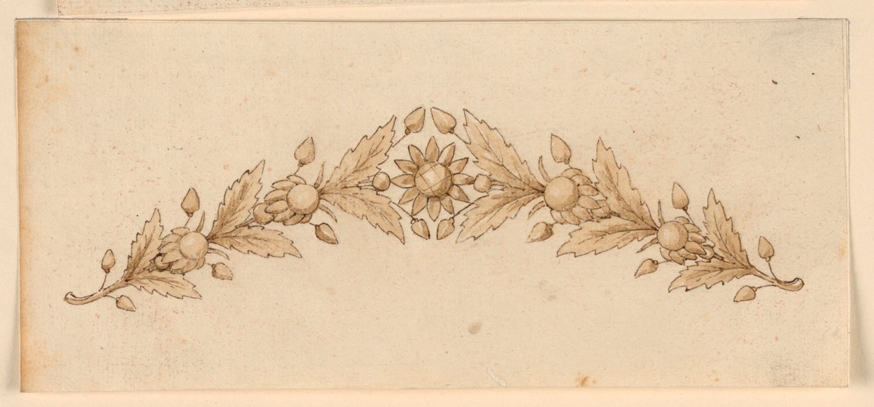 Design for en Coronet av Unknown artist