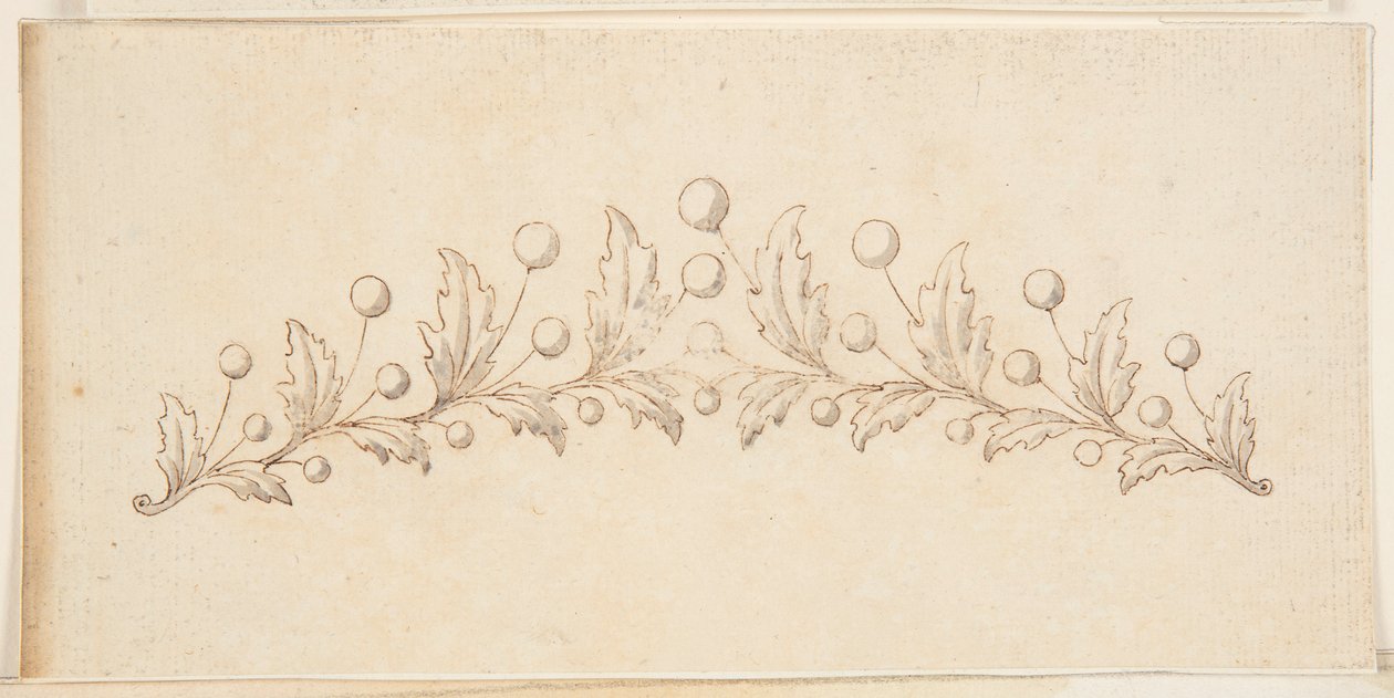 Design for en Coronet av Unknown artist