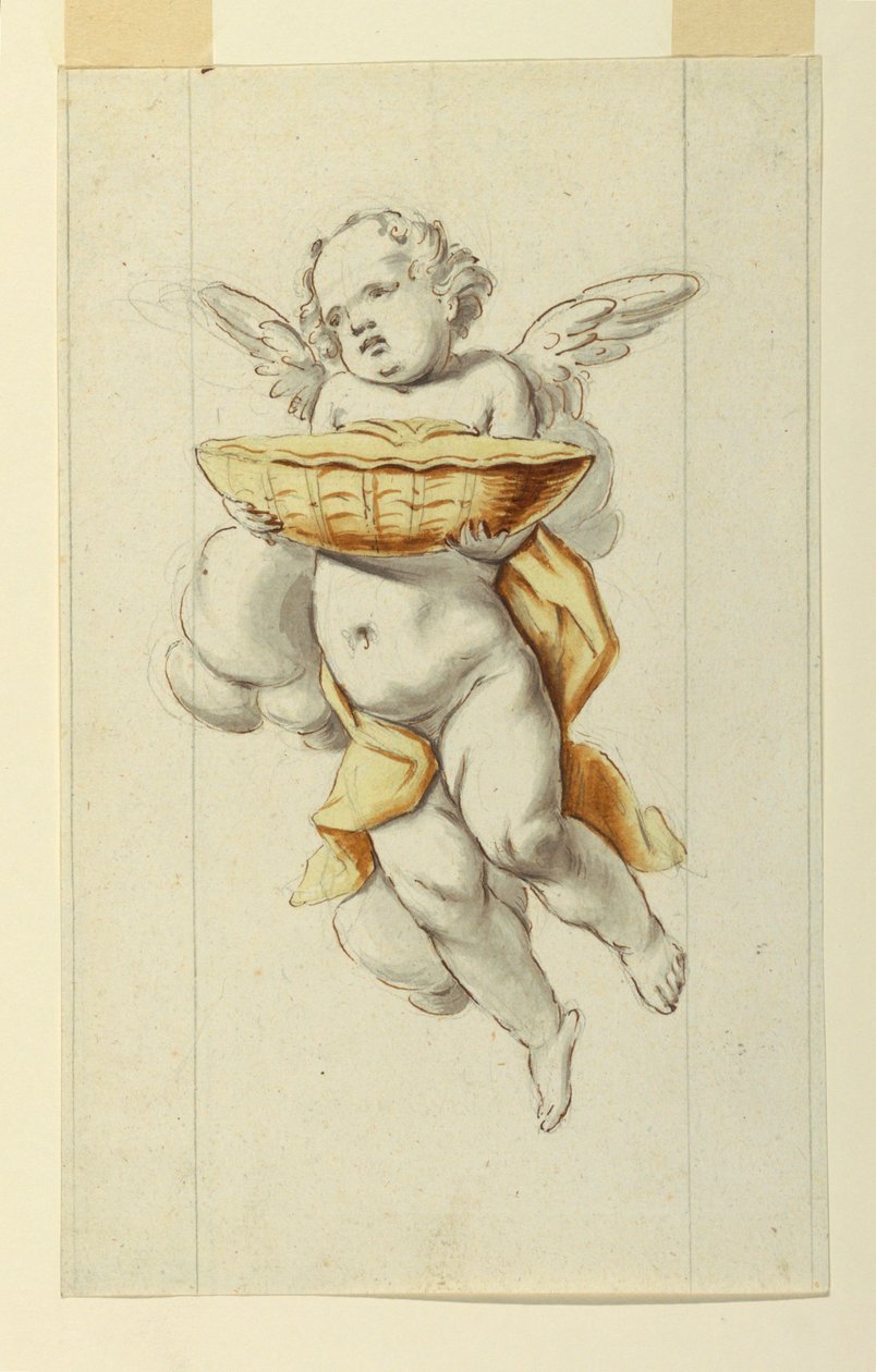 Design for en varmtvannstut av Unknown artist