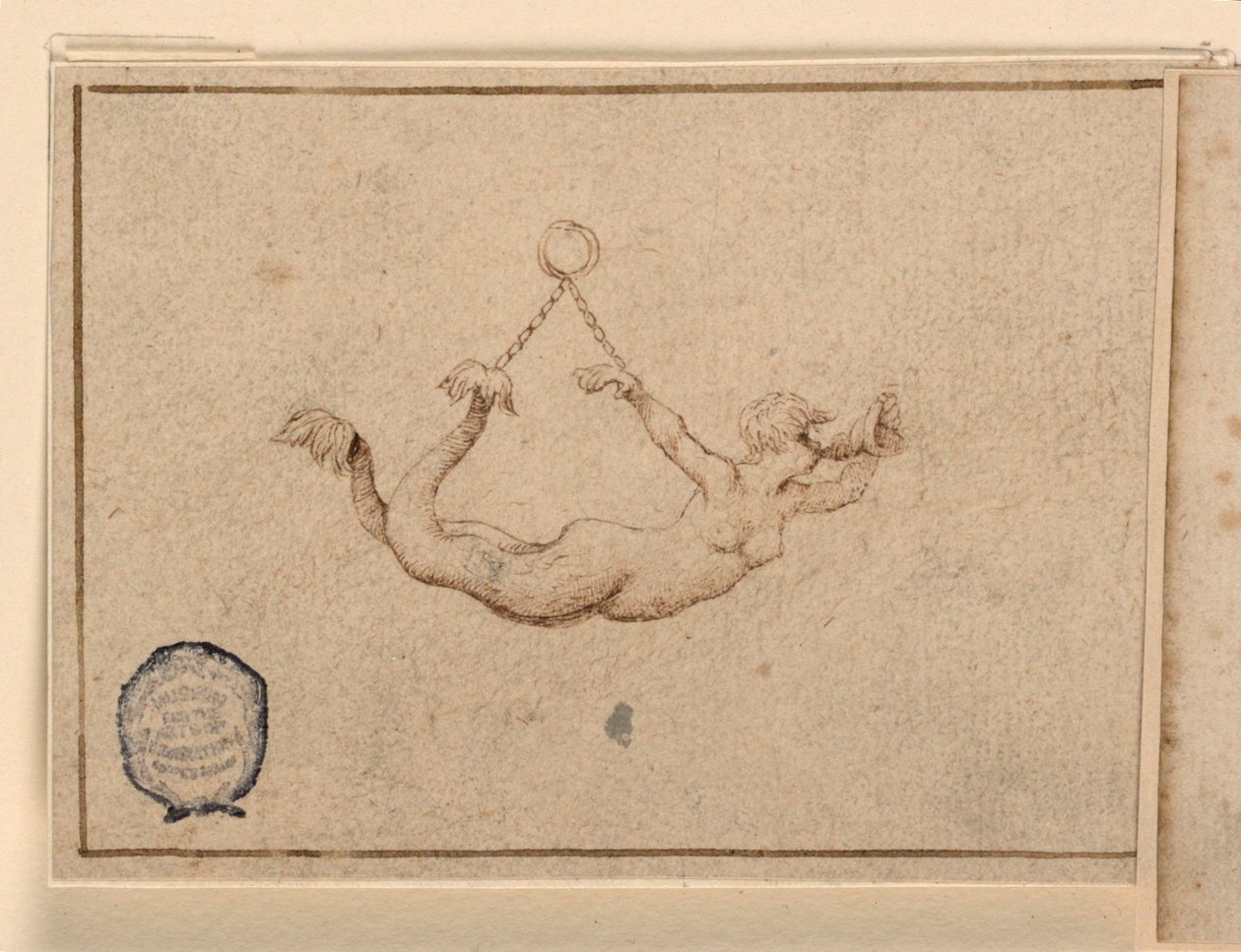 Design for et anheng av Unknown artist