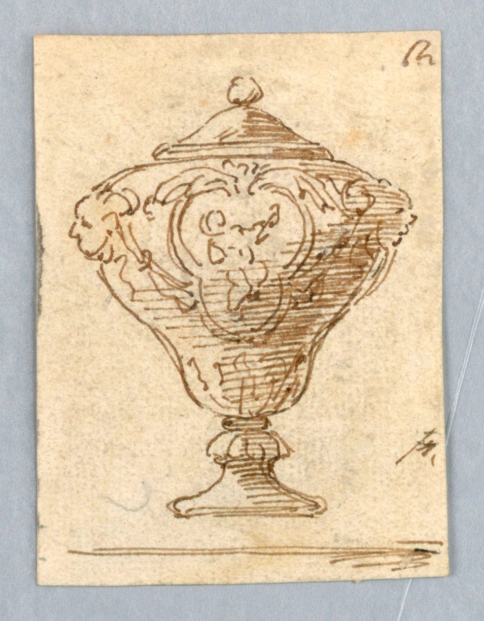 Design for en vase av Unknown artist