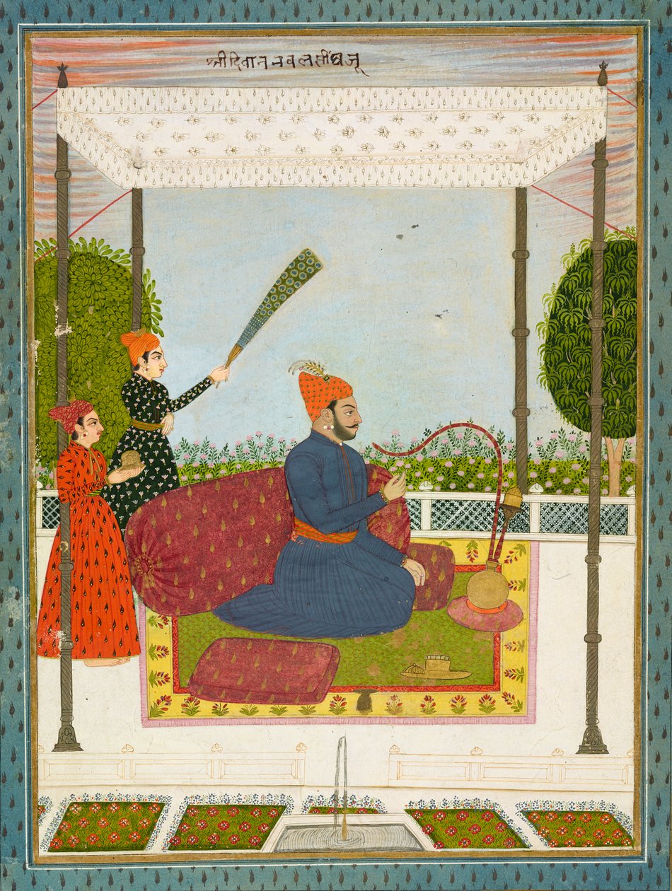 Diwan Nawal Singh, Indias statsminister av Unknown artist