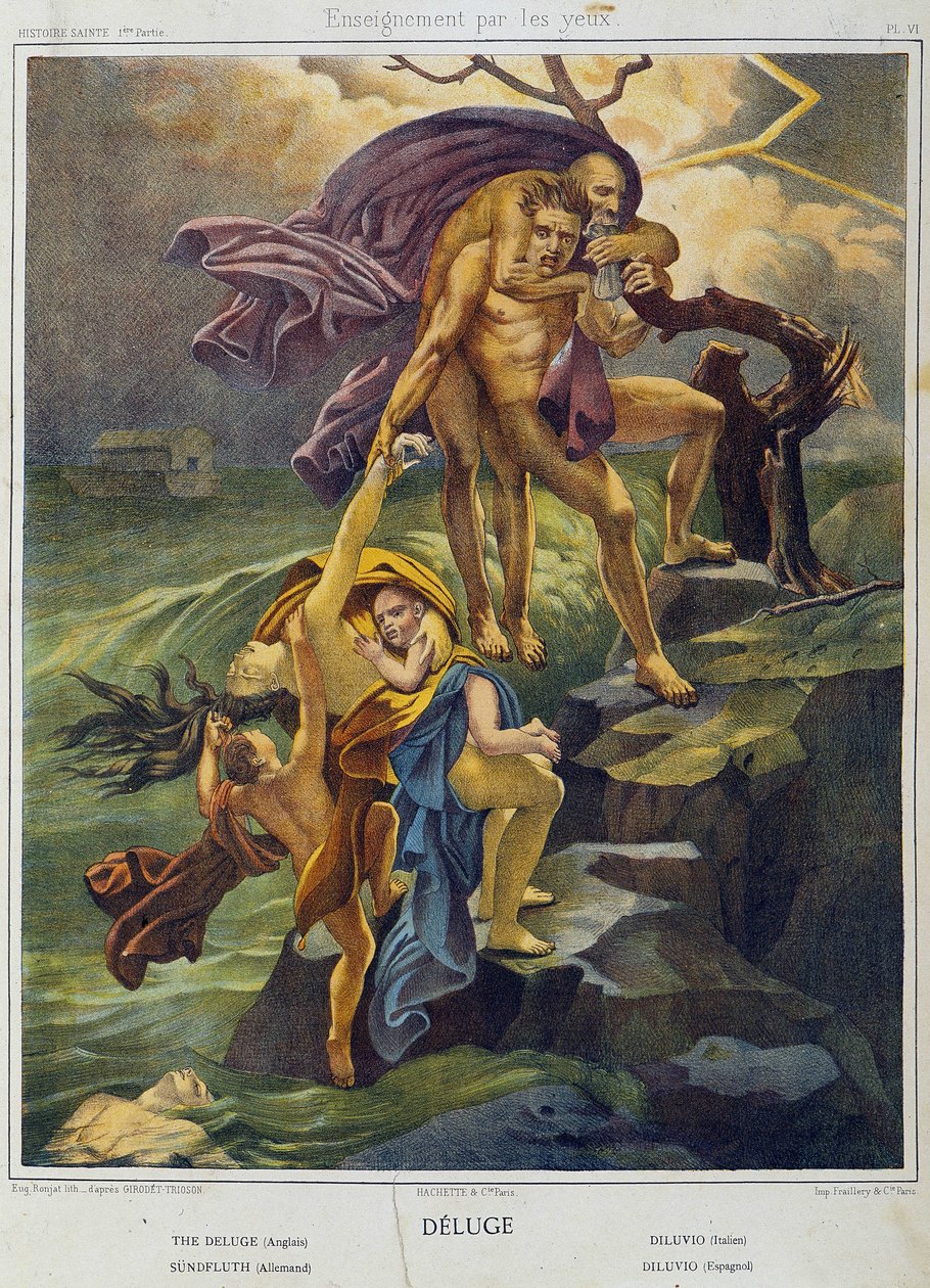 Deluge - i "Holy History"", red. Økse av Unknown artist