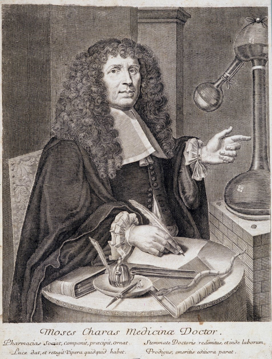 Lege i laboratoriet hans, n.d. av Unknown artist