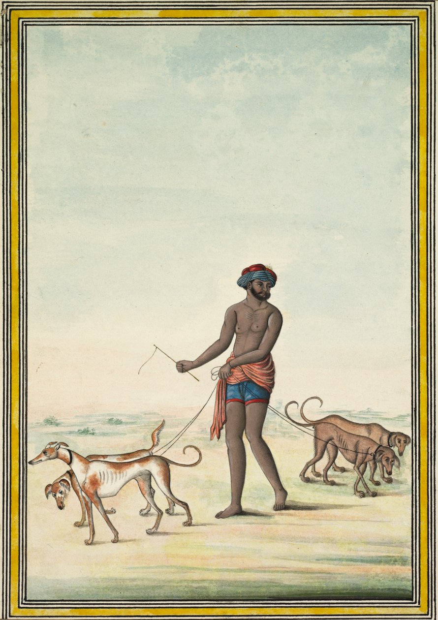 Hundepasser av Unknown artist