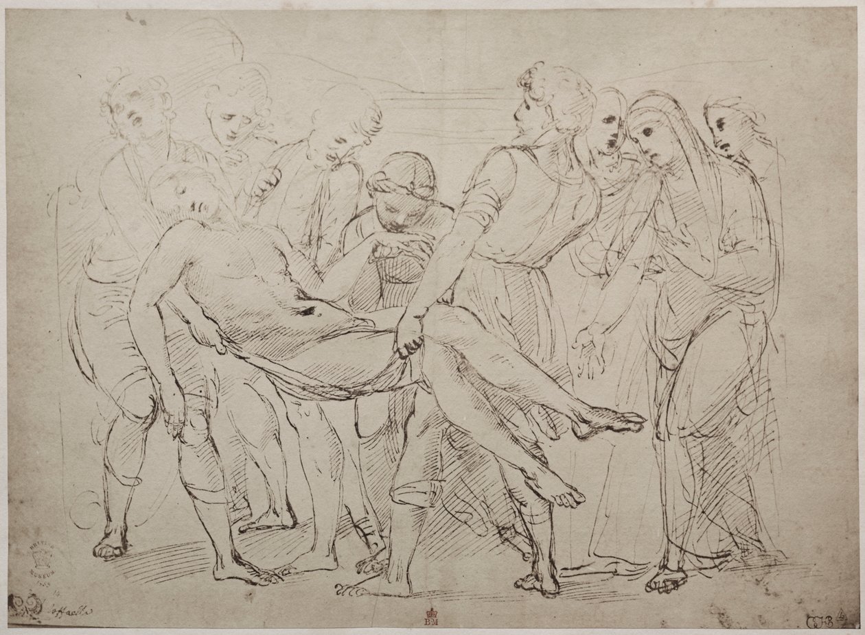 Tegning av Raphael Sanzio i British Museum av Unknown artist