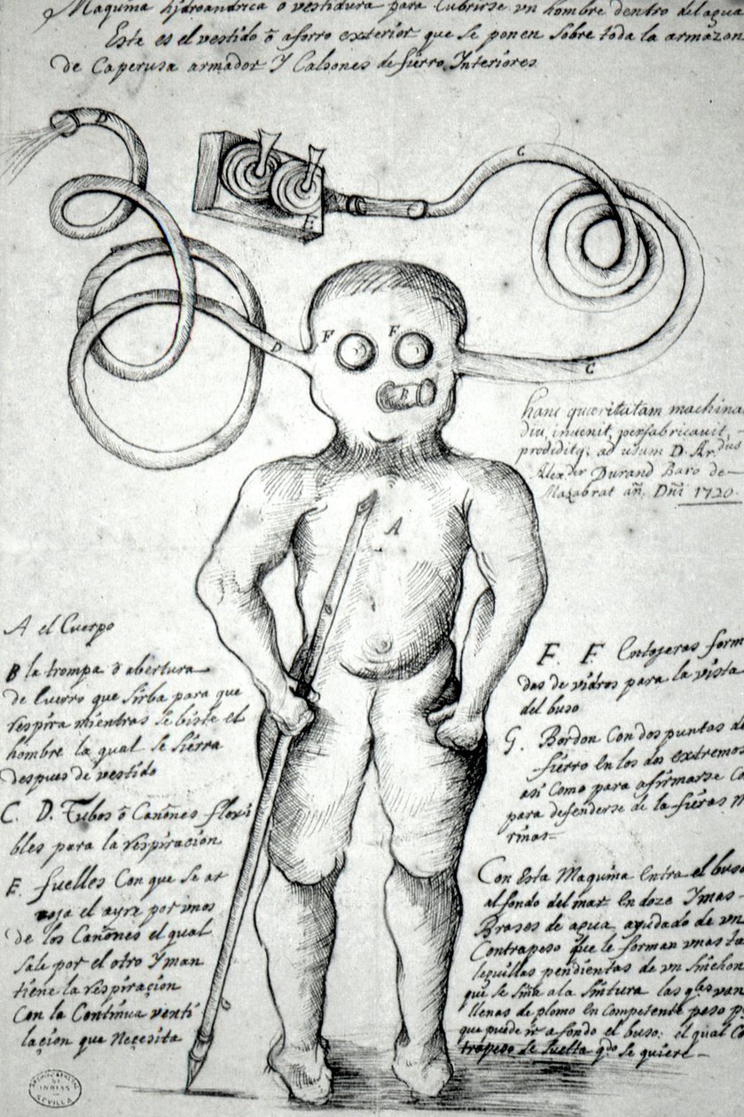 Tegning som viser en mann kledd i dress. Peru av Unknown artist