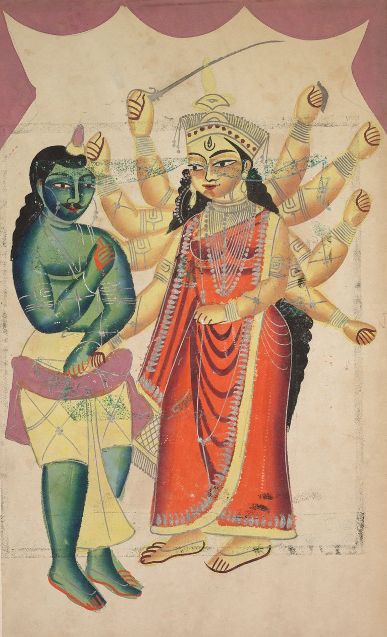 Durga (mot) av Unknown artist