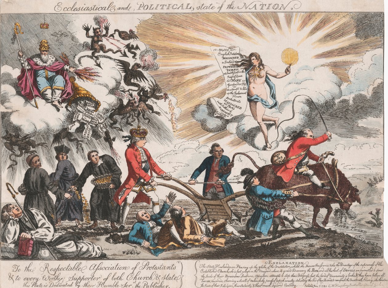 Kirkelig og, politisk, nasjonens tilstand av Unknown artist