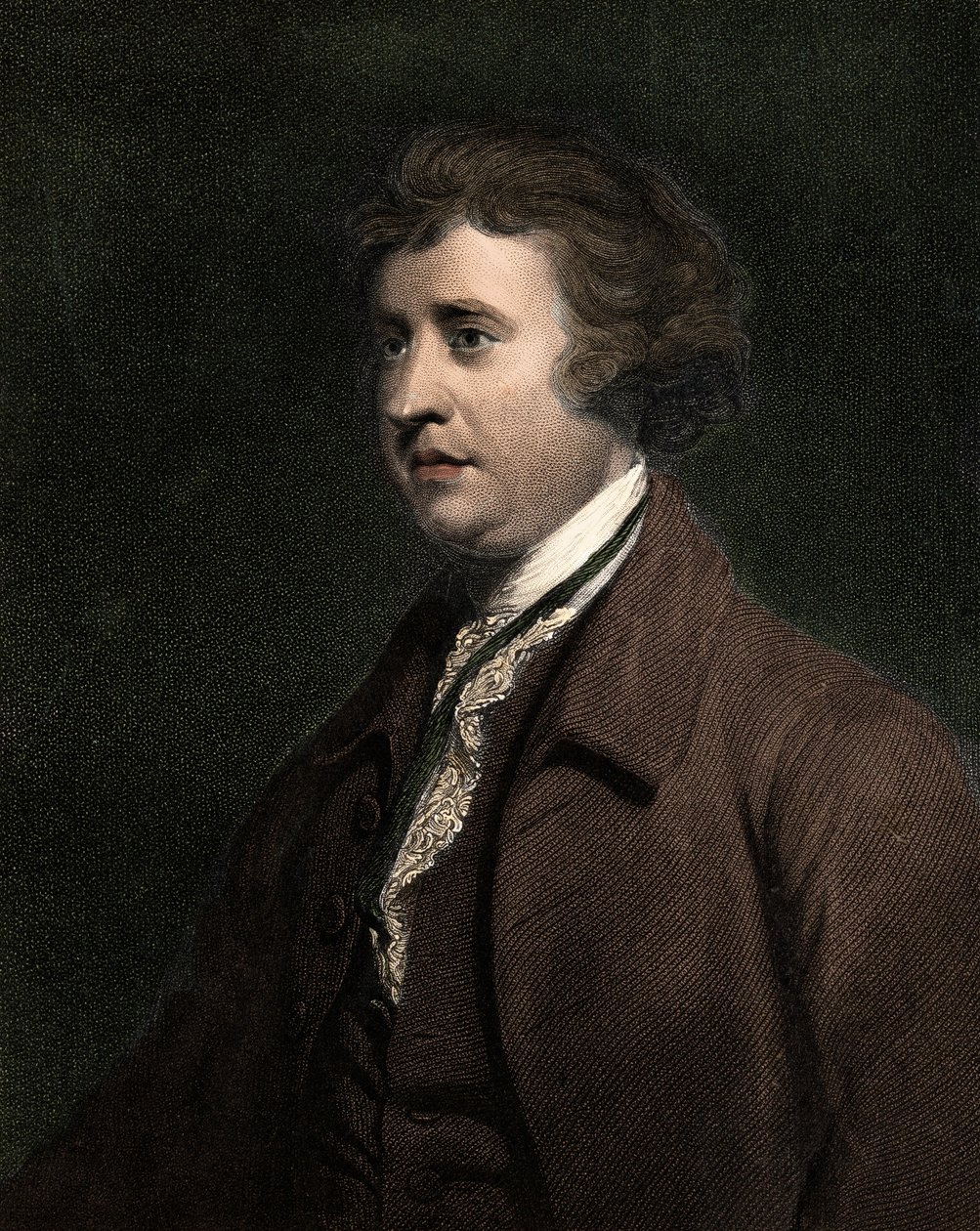 Edmund Burke 1729-1797 - gravering - 1800-tallet av Unknown artist