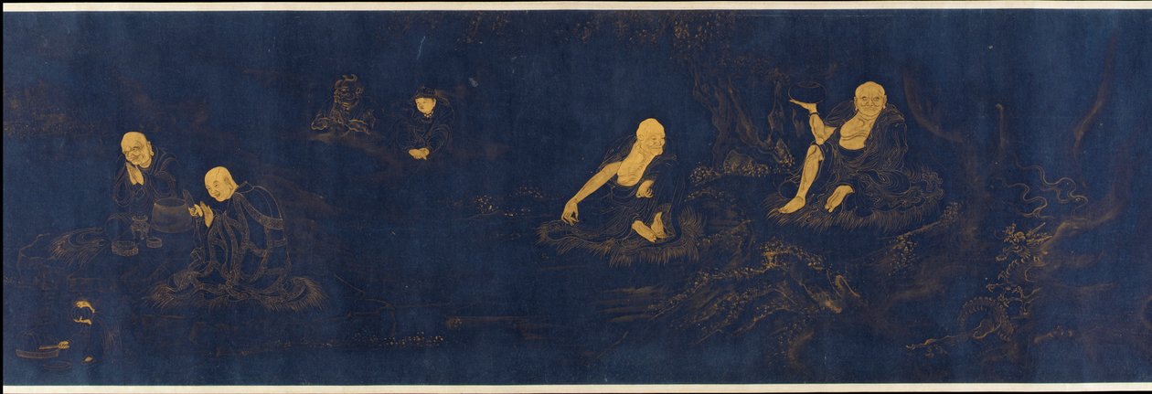 Atten <em>Luohans</em> av Unknown artist