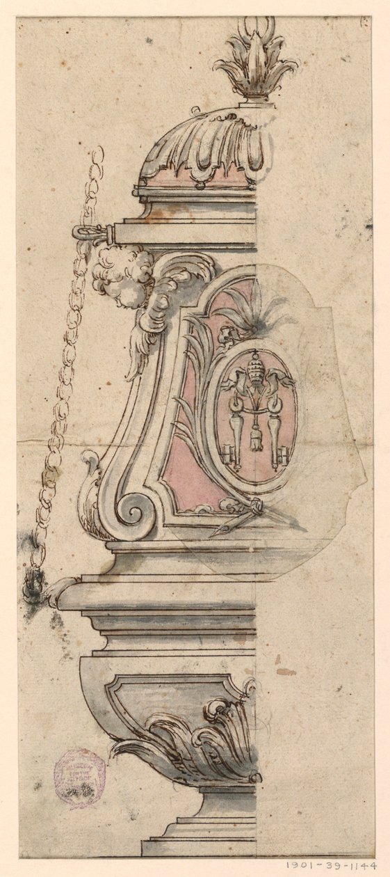 Høyde av et røkelsekar av Unknown artist