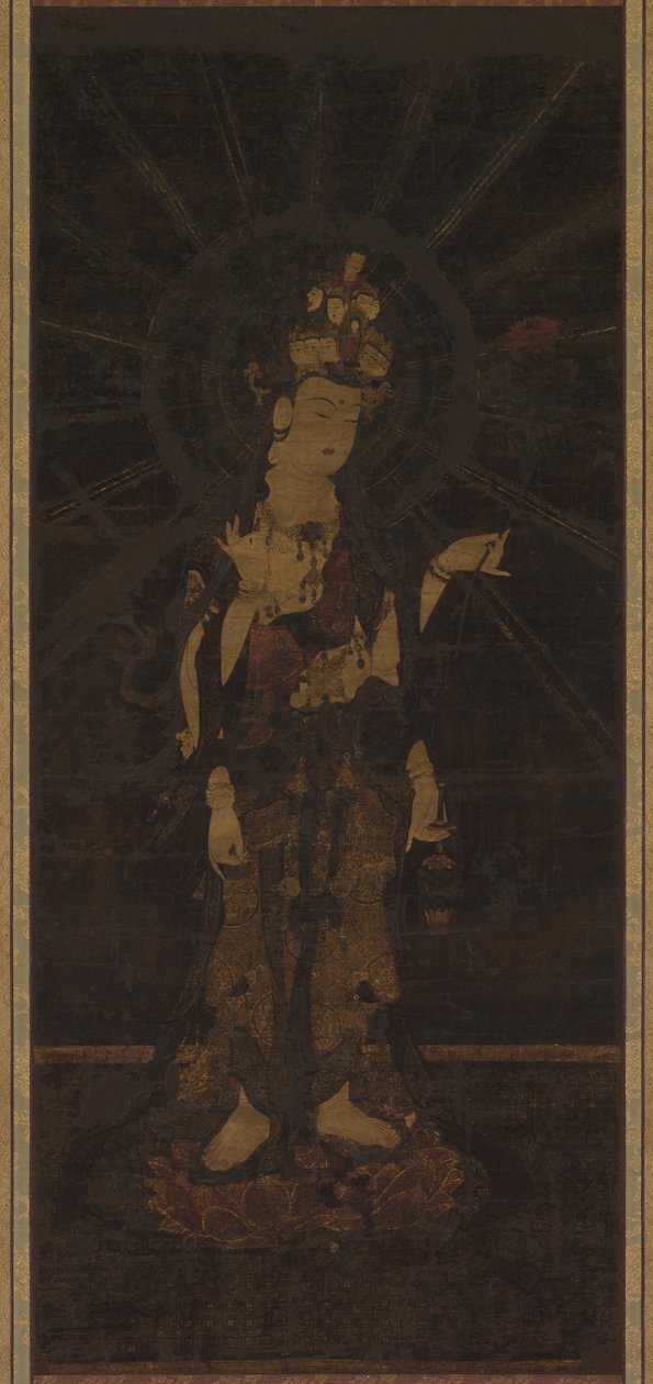 Ellevehodet Kannon av Unknown artist