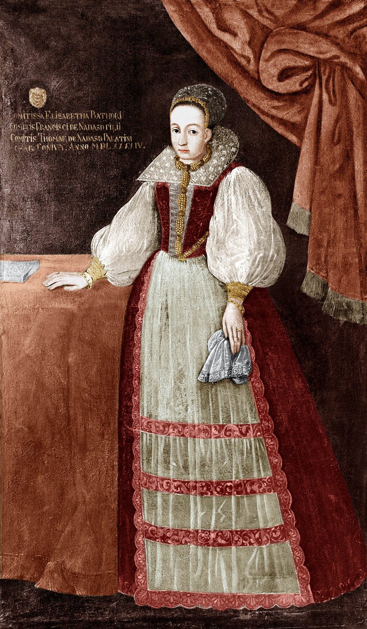 Elizabeth Bathory (olje på lerret) av Unknown artist