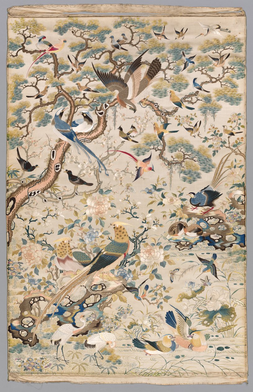 Brodert panel av Unknown artist