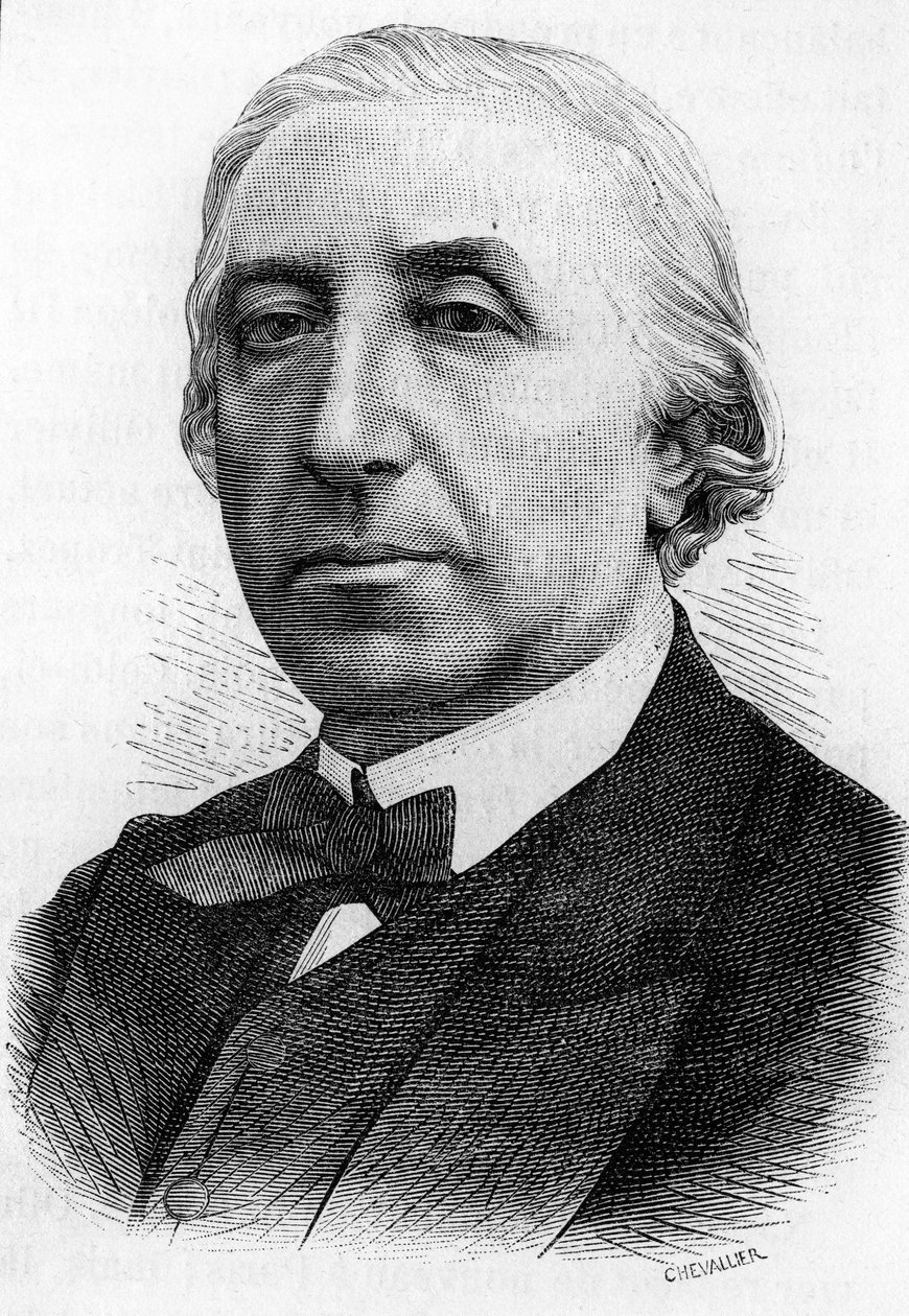 Emmanuel Arago (1812 - 1896), fransk politiker av Unknown artist