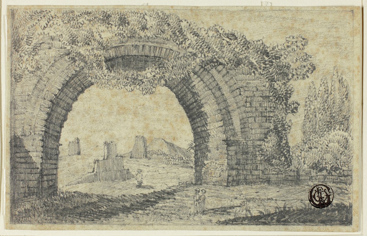 Inngangen til Circus of Caracalla av Unknown artist