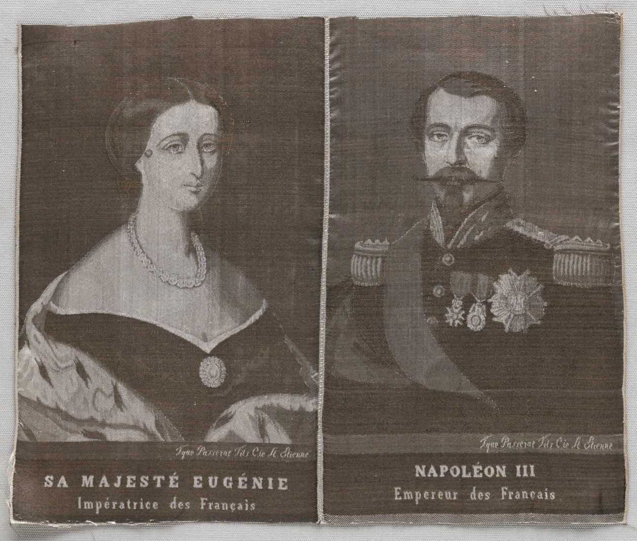 Eugenie og Napoleon av Unknown artist