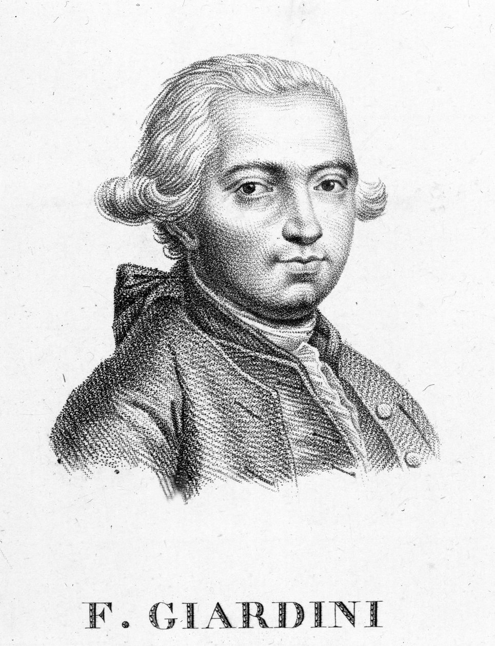 Felice Giardini (1716-1796), italiensk fiolinist og komponist av Unknown artist