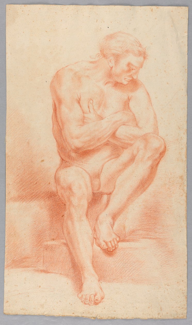 Figurstudier av Unknown artist