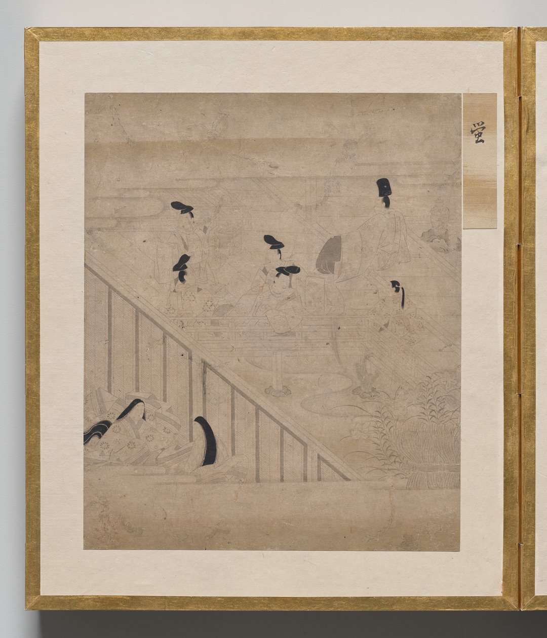 Fireflies fra Album of Illustrations for Tale of Genji av Unknown artist