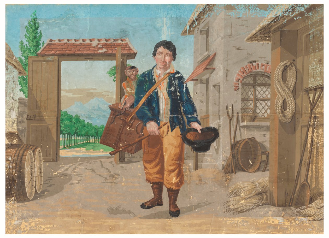 Brannskjerm av Unknown artist
