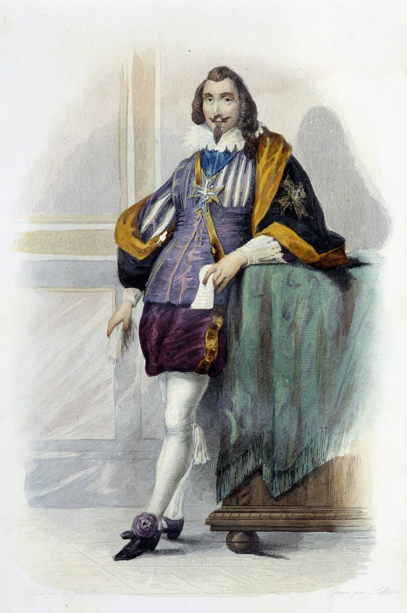 Francois de Bassompierre (marskalk de Bassompierre) (1579-1646) - i "" Den franske Plutarch"" av Unknown artist