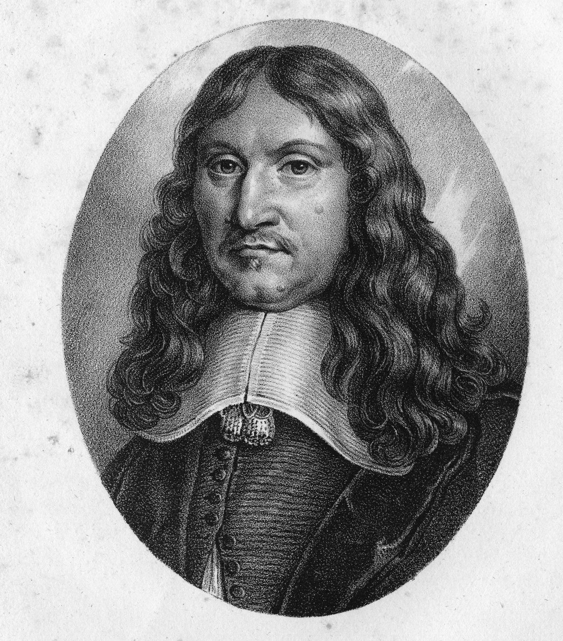 François Eudes de Mézeray fransk historiker (1610 til 1683). av Unknown artist