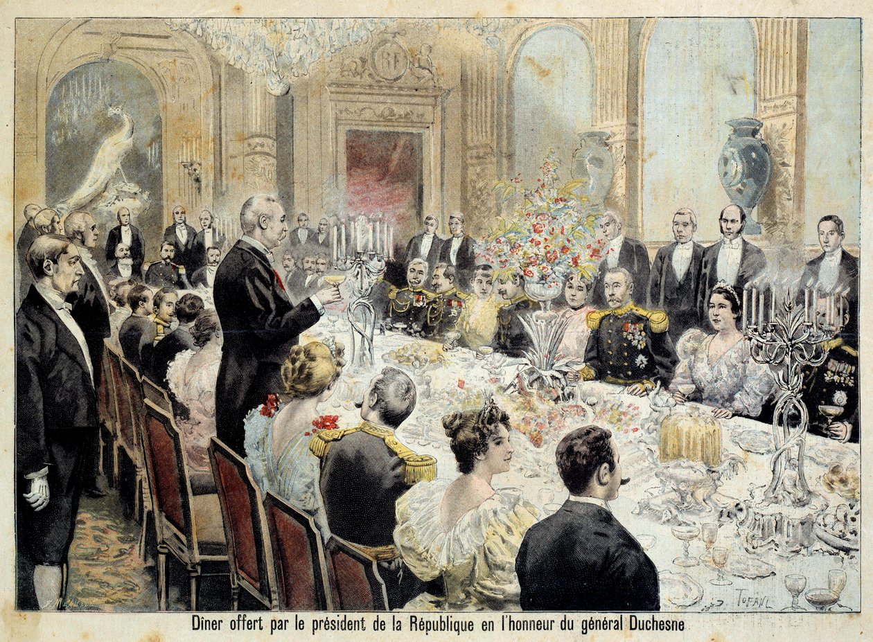 Frankrikes president Felix Faure av Unknown artist