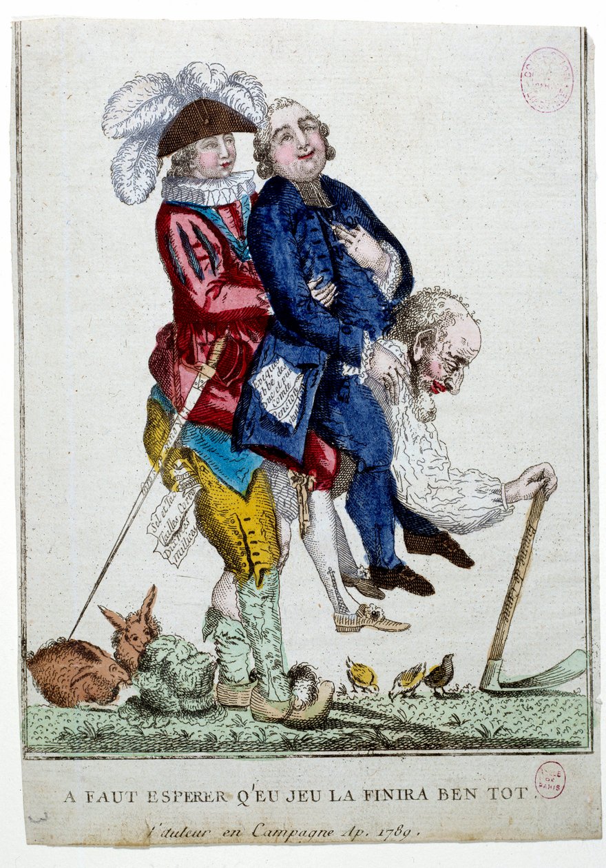 den franske revolusjon av Unknown artist