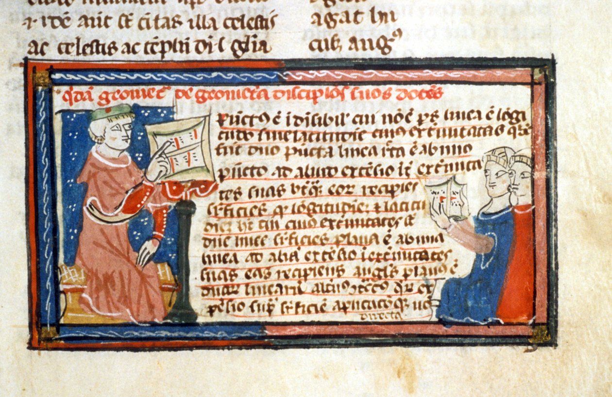 Geometerløp - Middelalderens belysning (ref.418 av Unknown artist