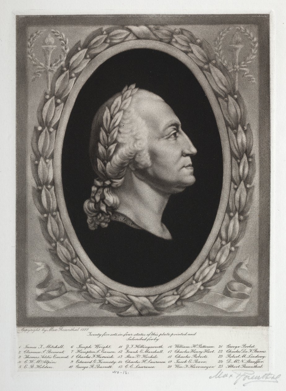 George Washington av Unknown artist