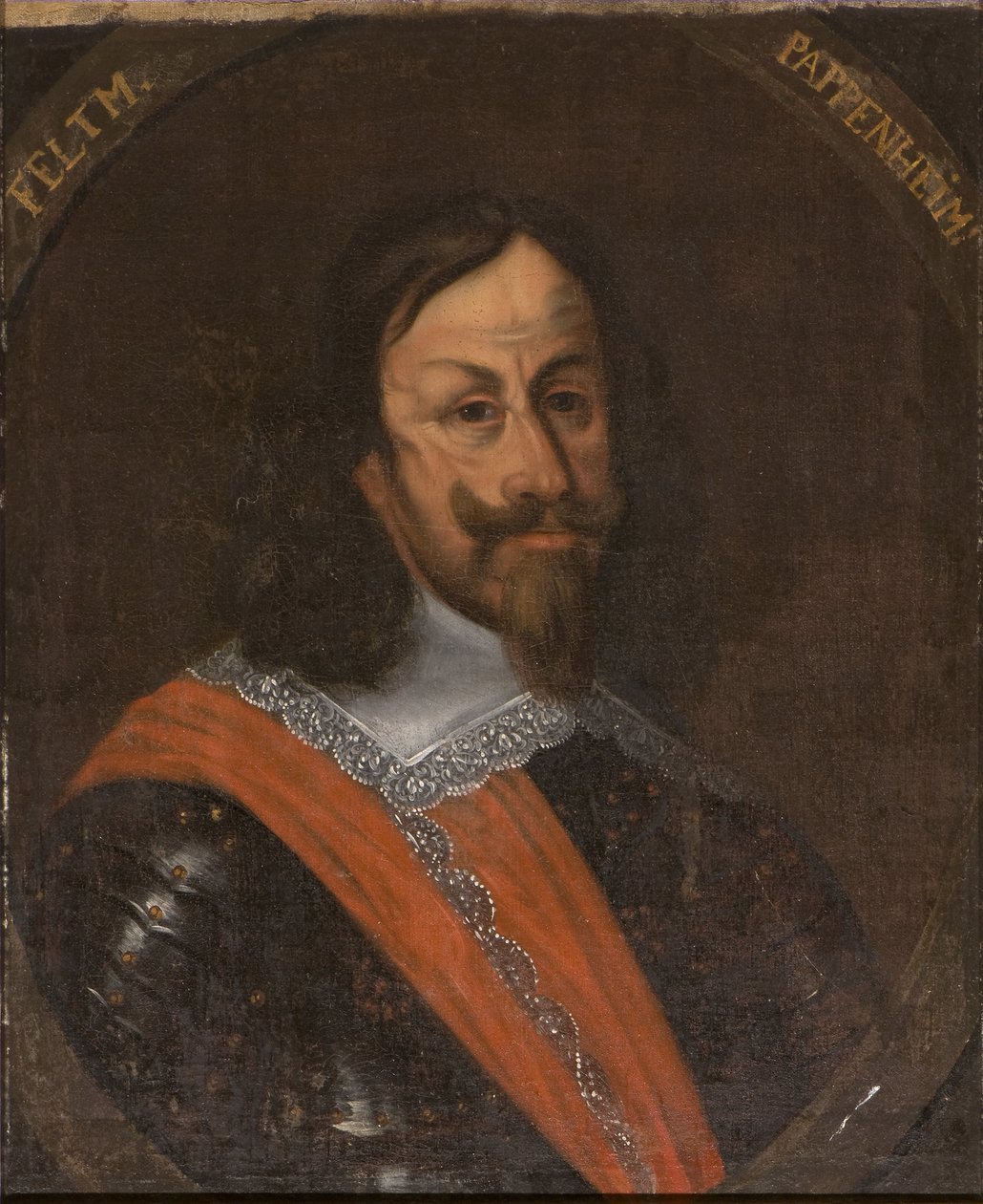 Gottfried Heinrich, comte suveren de Pappenheim, marechal du Saint Empire - Portrett av grev Gottfried Heinrich av Pappenheim av Unknown artist