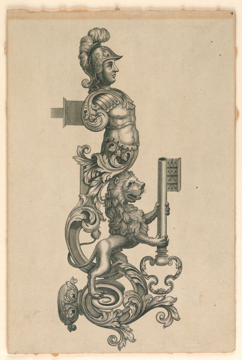 Grotesk design av Unknown artist