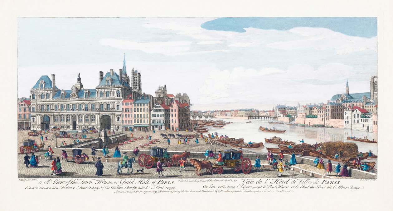 Guild Hall, Paris av Unknown artist