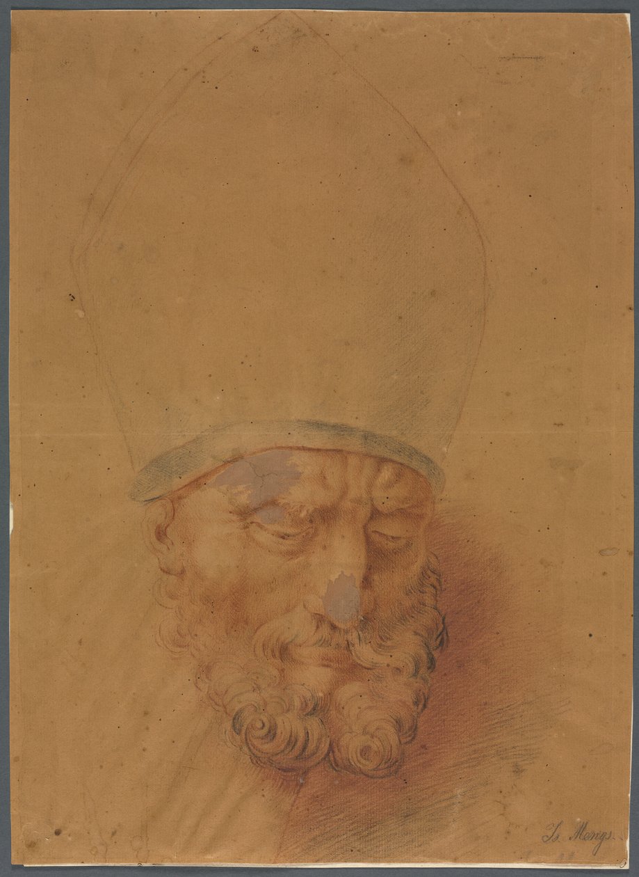 Leder for en biskop av Unknown artist