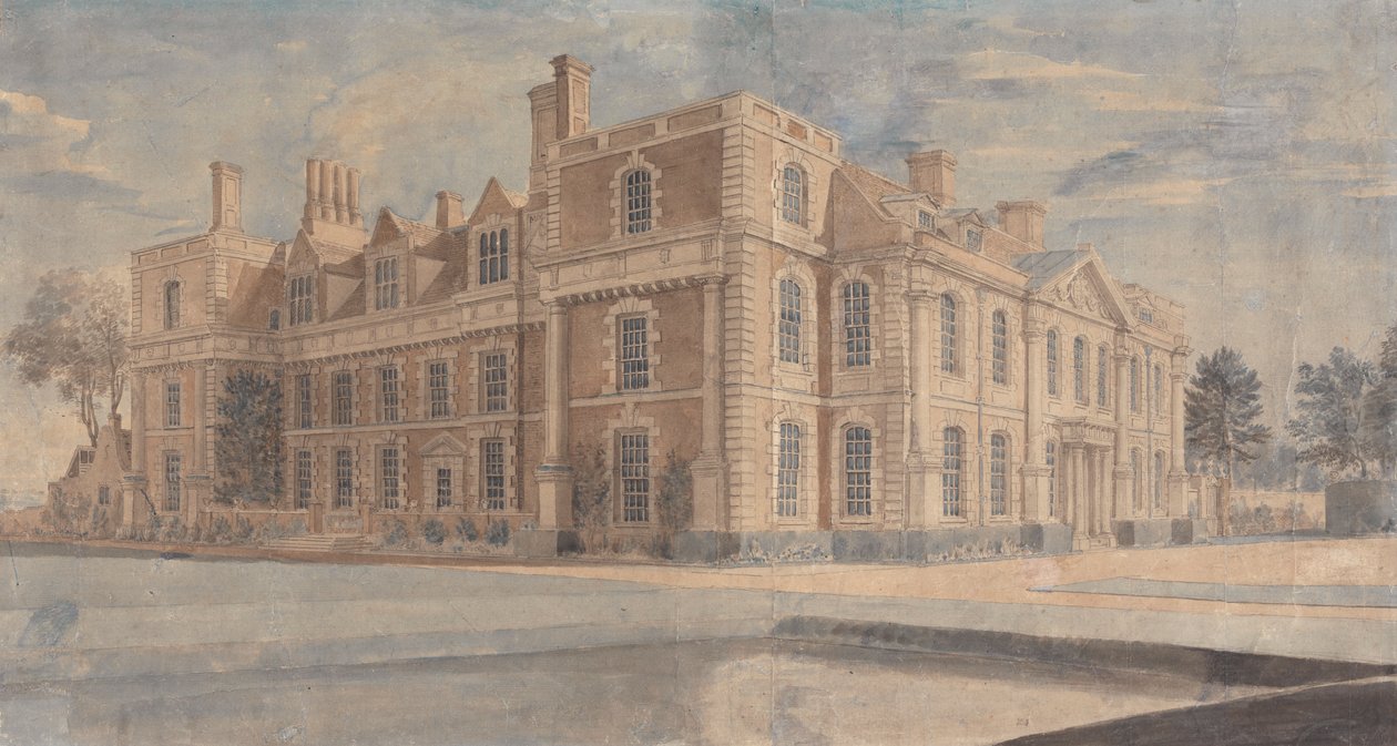 Hill Hall, Essex av Unknown artist