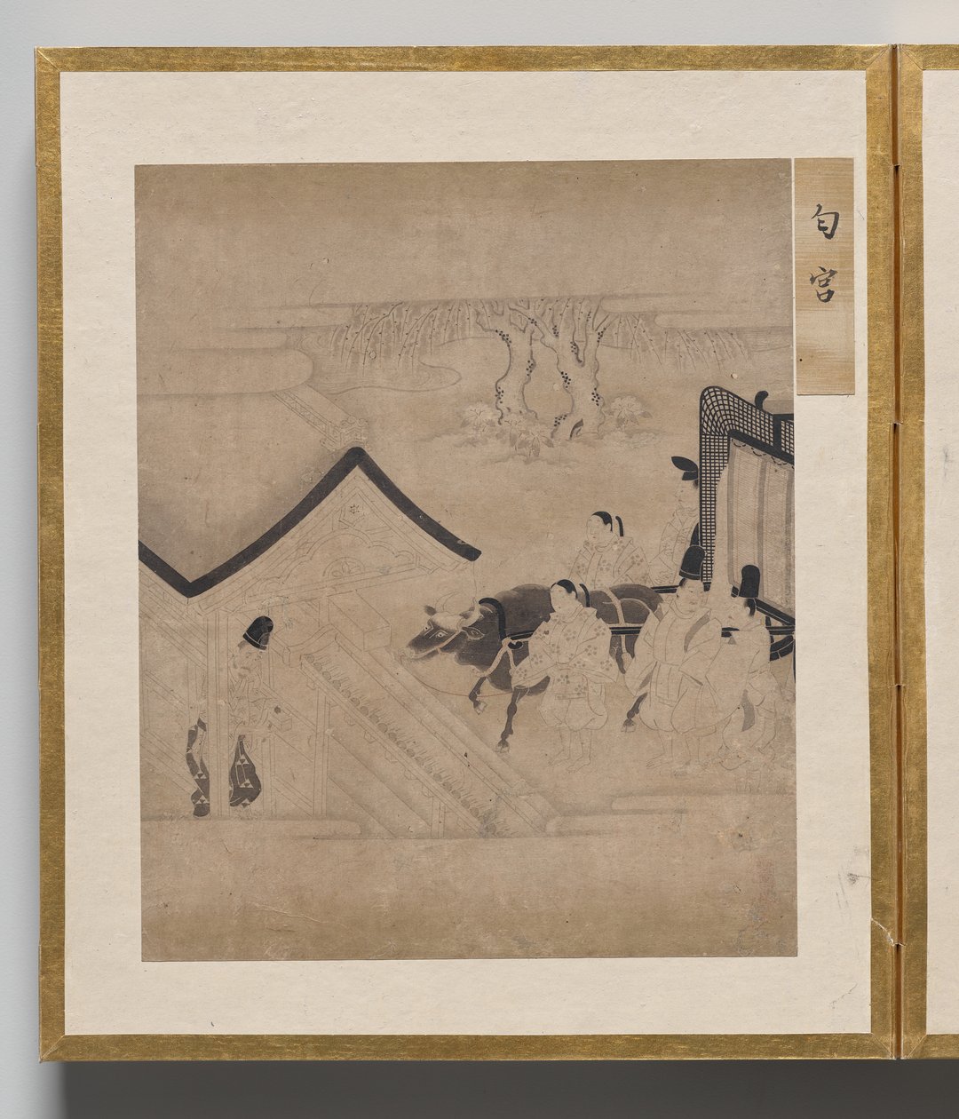 Hans parfymerte høyhet fra Album of Illustrations for Tale of Genji av Unknown artist
